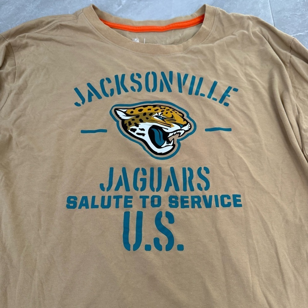 Men's Nike NFL Jacksonville Jaguars 2019 Salute to Service Long Sleeve Shirt XXL - Picture 3 of 16